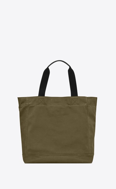 CITY shopping bag in faded gabardine